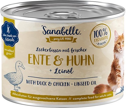 Sanabelle mit Ente & Huhn 12x195g