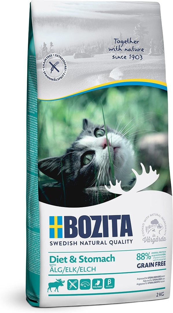 Bozita Diet & Stomach Grain free mit Elch 2kg