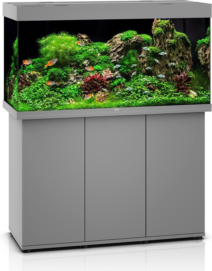 Juwel Rio 350 LED Aquarium mit Unterschrank SBX grau