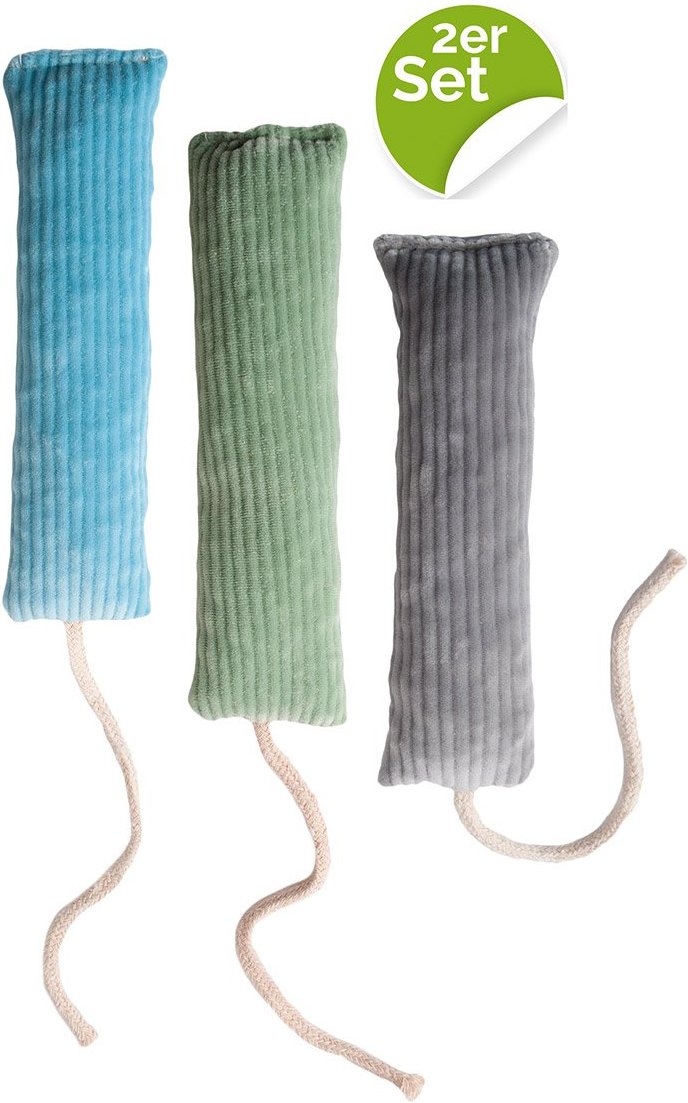Aumüller Katzenspielzeug Cordkissen Sticks 2er Set
