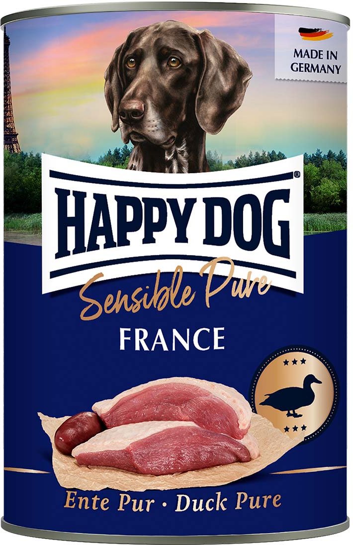 Happy Dog Sensible Pure France (Ente) 24x400g