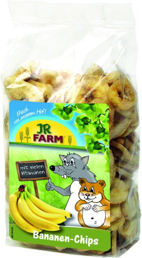 JR Farm Bananen-Chips Ergänzungsfutter 150g