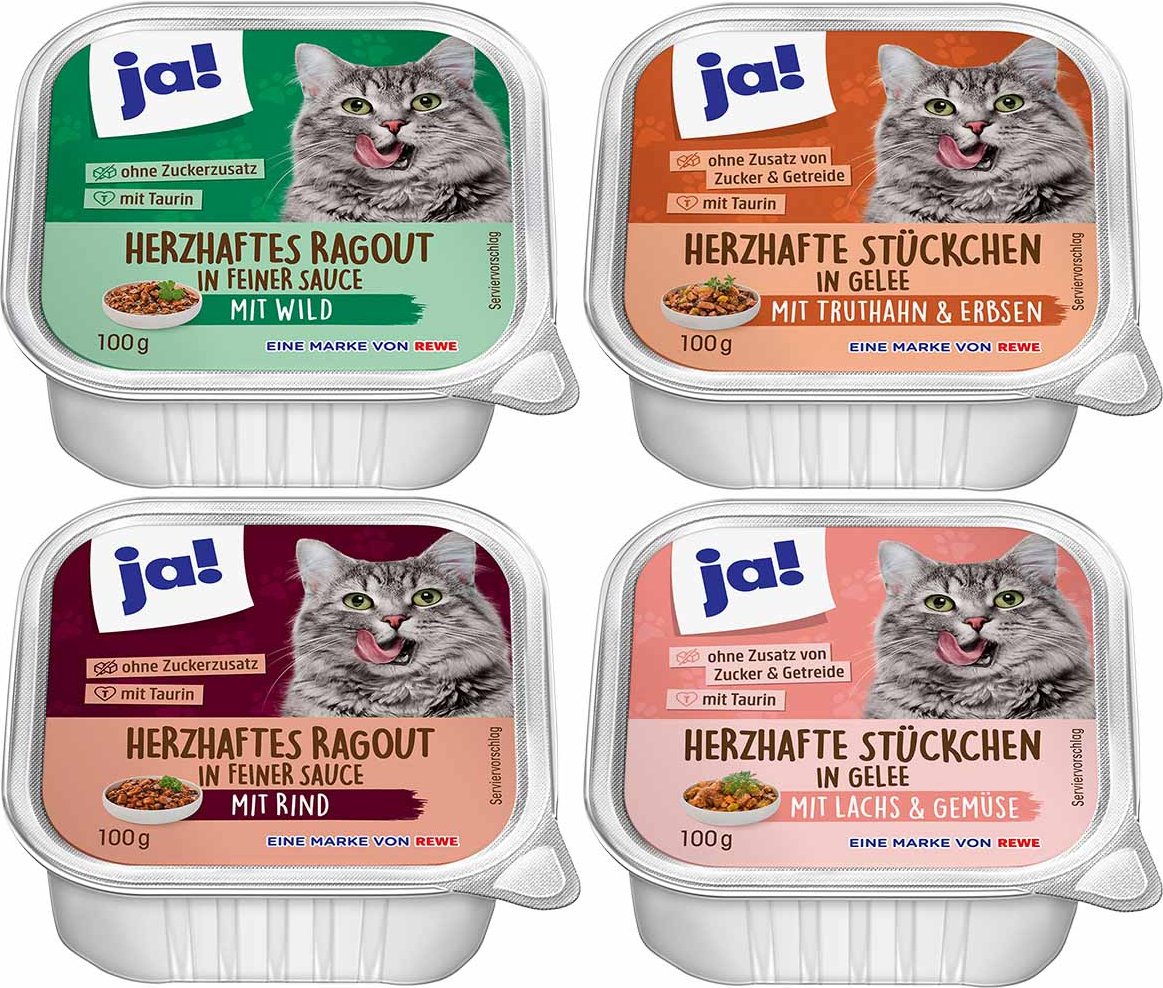 ja! Mixpaket Ragout & Gelee 32x100g