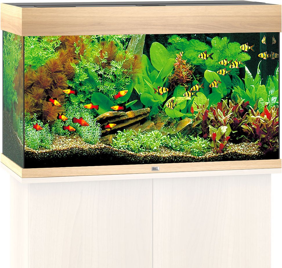 Juwel Rio 125 LED Komplett Aquarium ohne Schrank grau