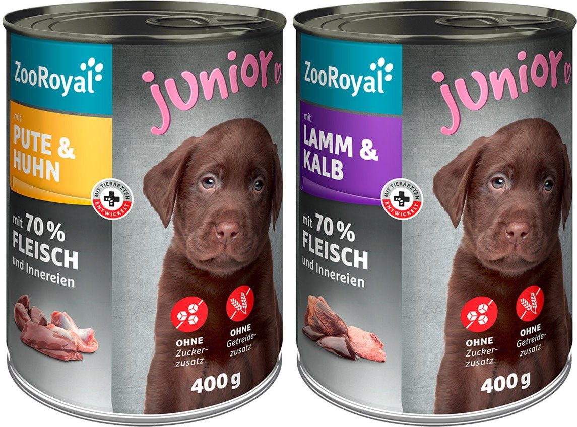 ZooRoyal Junior Mixpaket 6x400g