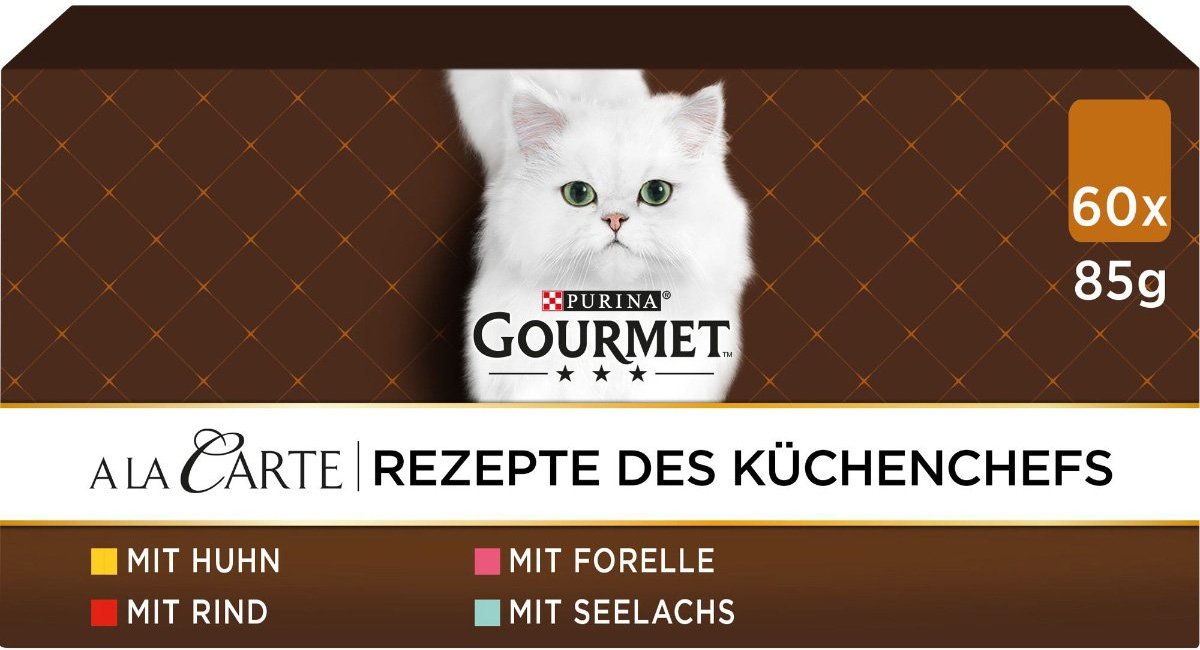 GOURMET A la Carte Rezepte des Küchenchefs Mixpaket 120x85g