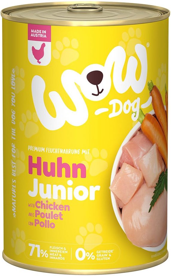 WOW Dog Huhn Junior 6x400g
