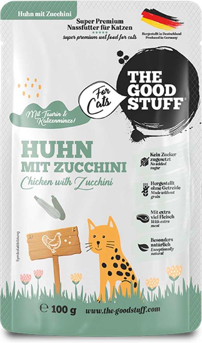 The Goodstuff Huhn mit Zuccini Pouches 12x100 g