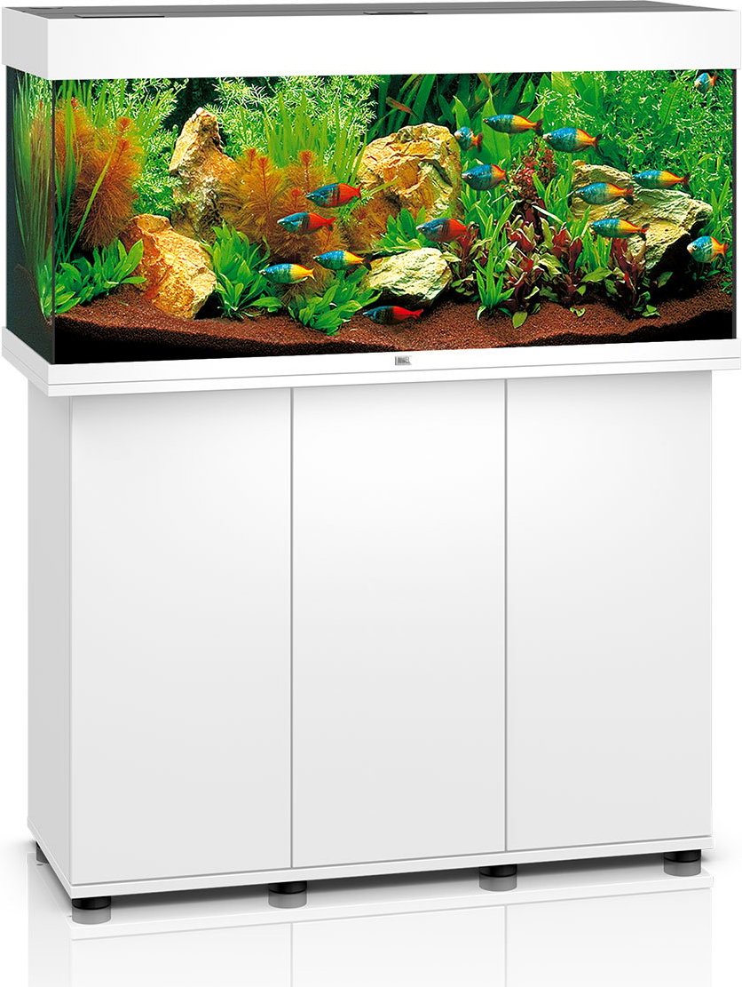 Juwel Rio 180 LED Komplett Aquarium mit Unterschrank SBX weiß