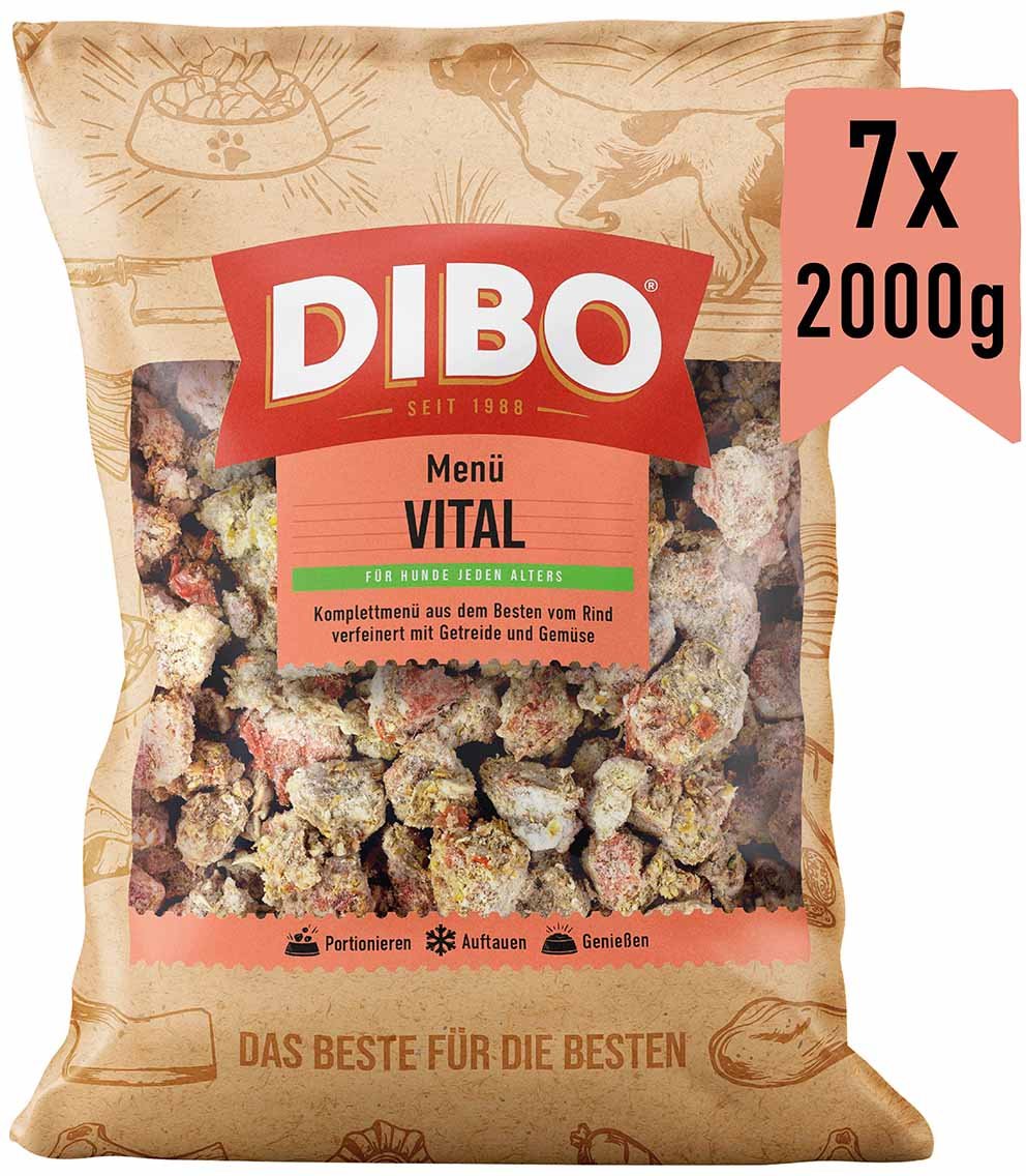 DIBO Frostfutter Menü Vital 7x2000 g