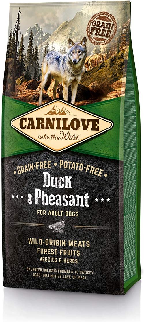 Carnilove Dog Adult - Duck & Pheasant 12kg