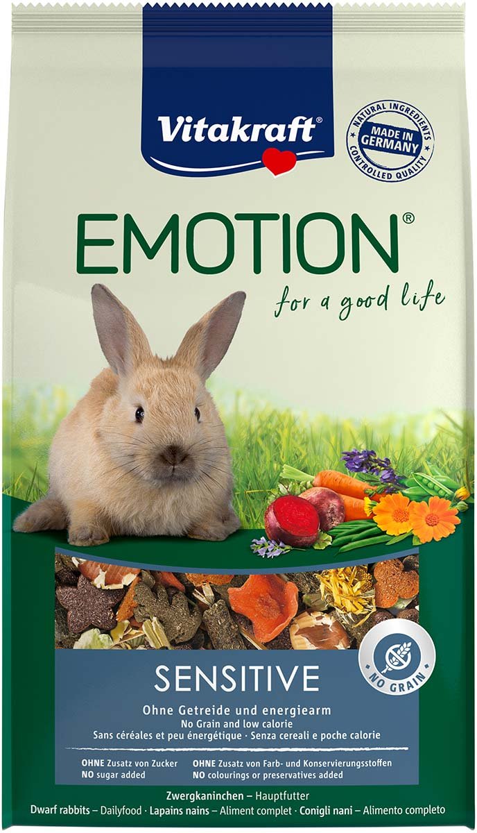 Vitakraft Emotion Sensitive Selection Zwergkaninchen 600g