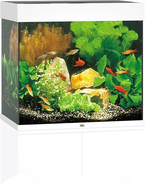 Juwel Lido 120 LED Komplett Aquarium ohne Schrank weiß