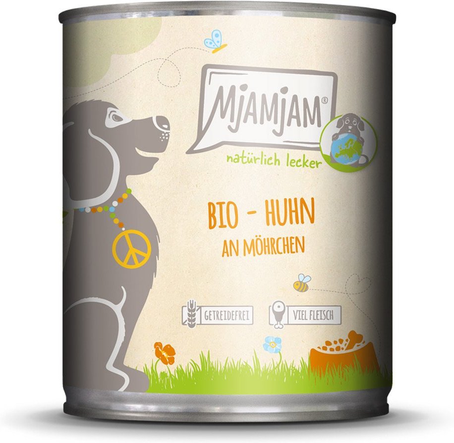 MjAMjAM BIO Huhn an Möhrchen 6x800g