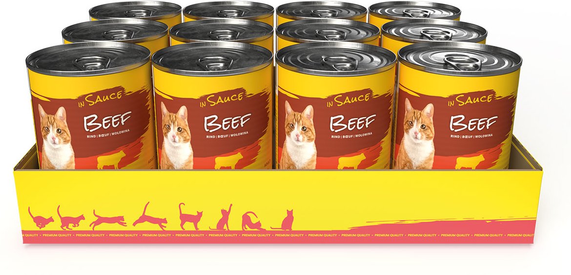 JosiCat Beef in Sauce 12x415g