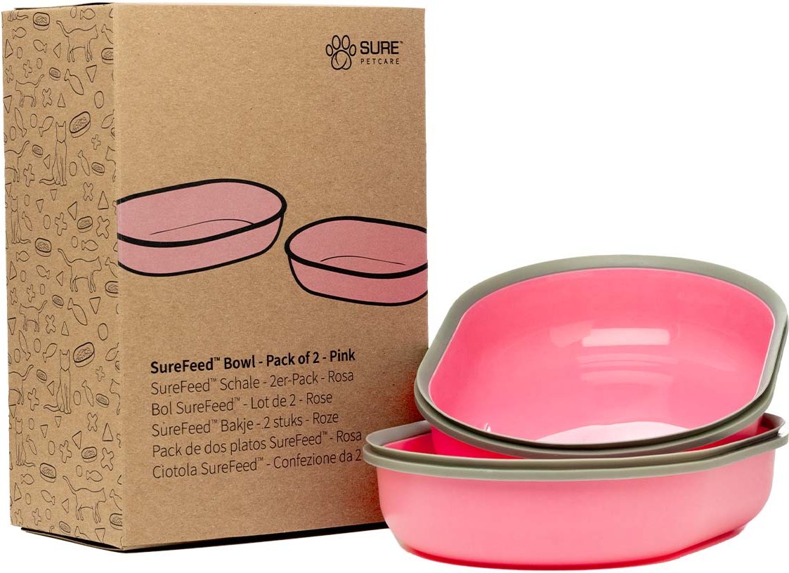 SureFeed® Schale 2er Pack pink