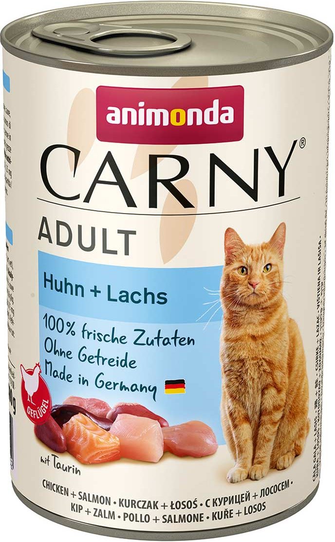 animonda Carny Adult Huhn + Lachs 6x400g