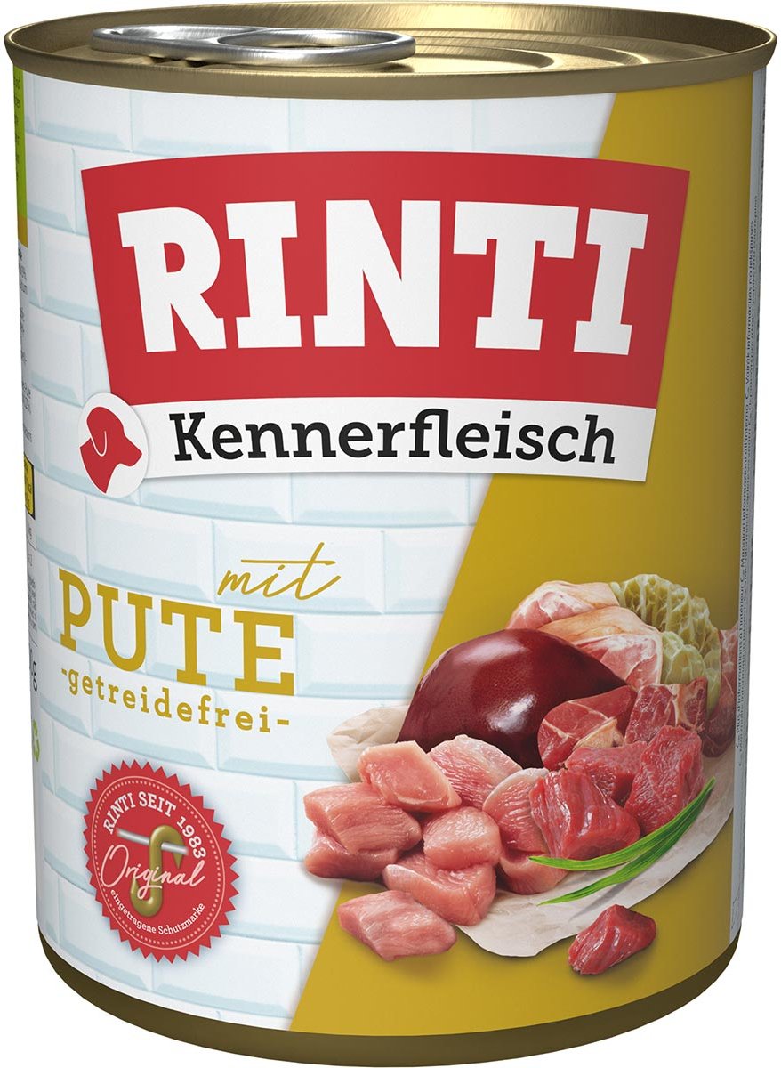Rinti Kennerfleisch Pute 12x800g