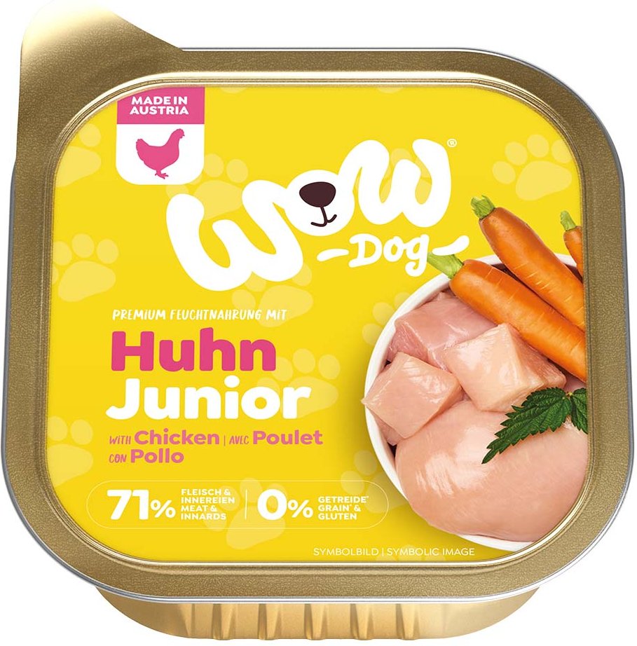WOW Dog Huhn Junior 11x150g