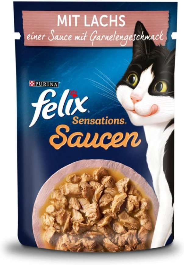 FELIX Sensations Saucen mit Lachs & Garnelengeschmack 26x85g