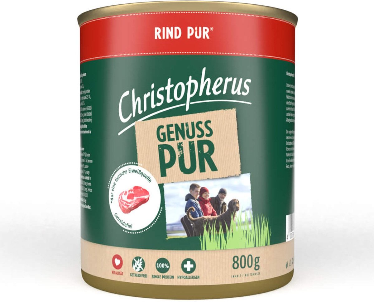 Christopherus Pur – Rind 6x800g