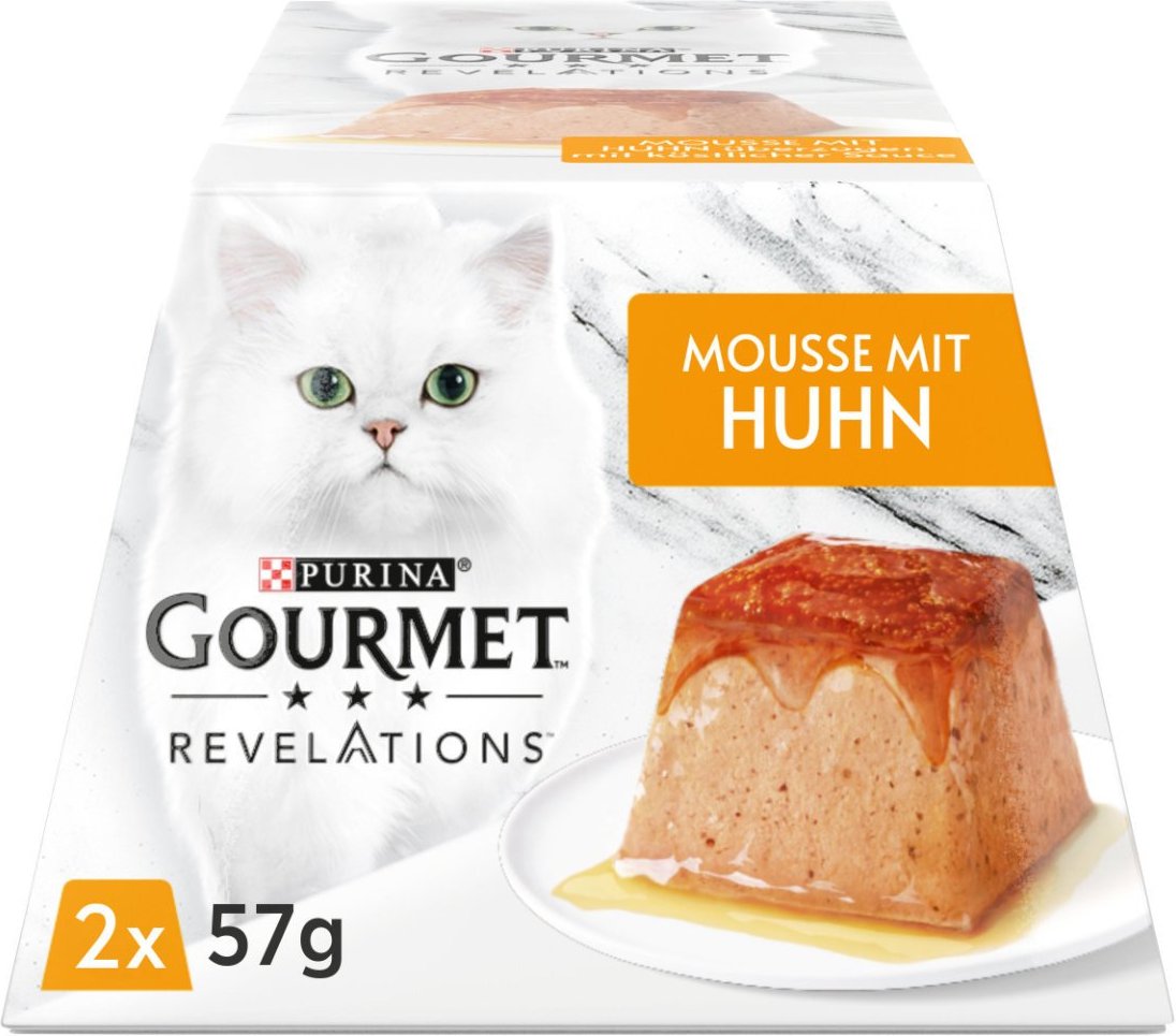 GOURMET Revelations Mousse in Sauce mit Huhn 24x2x57g