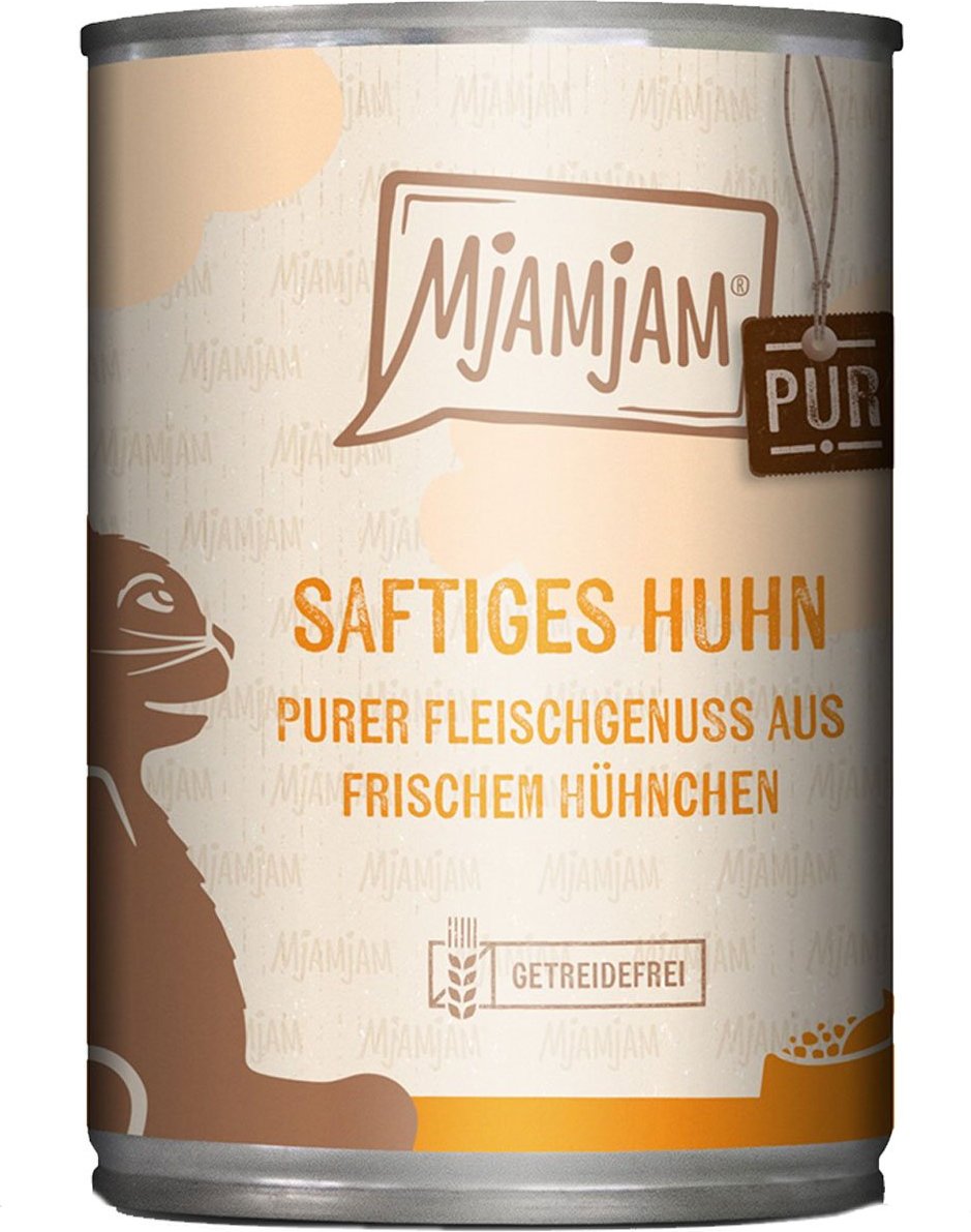 MjAMjAM purer Fleischgenuss saftiges Hühnchen pur 24x400g