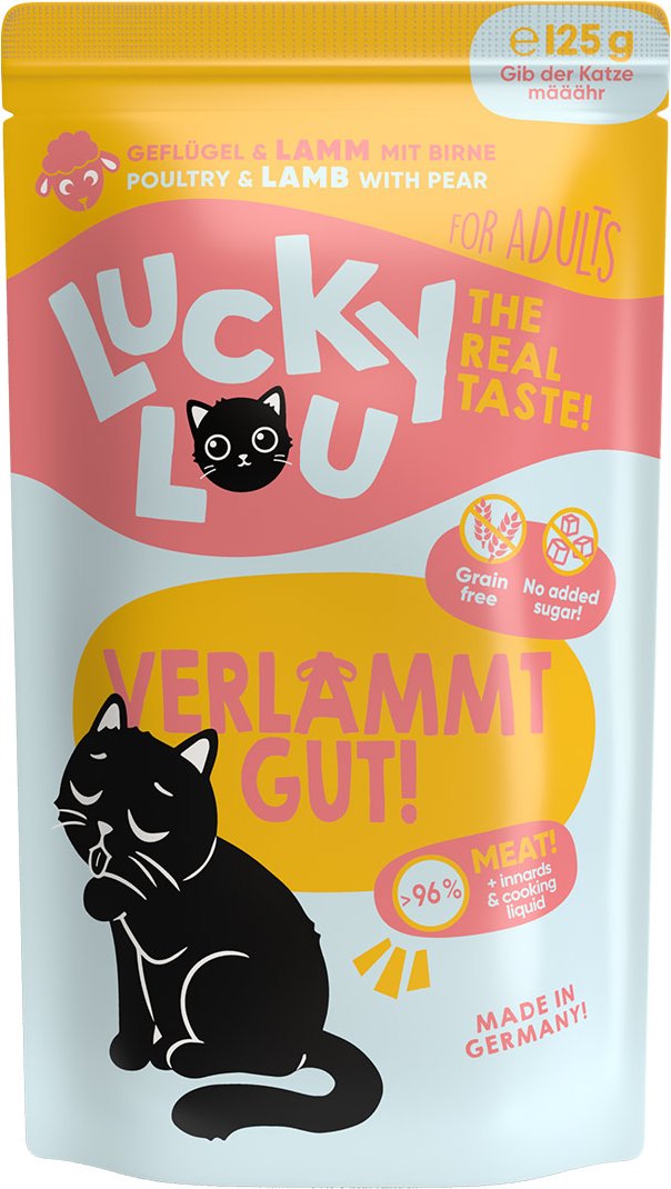 Lucky Lou Lifestage Adult Geflügel & Lamm 16x125g