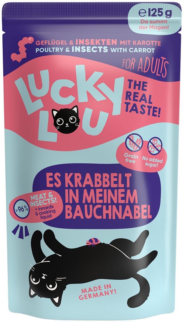 Lucky Lou Lifestage Adult Geflügel & Insekten 16x125g