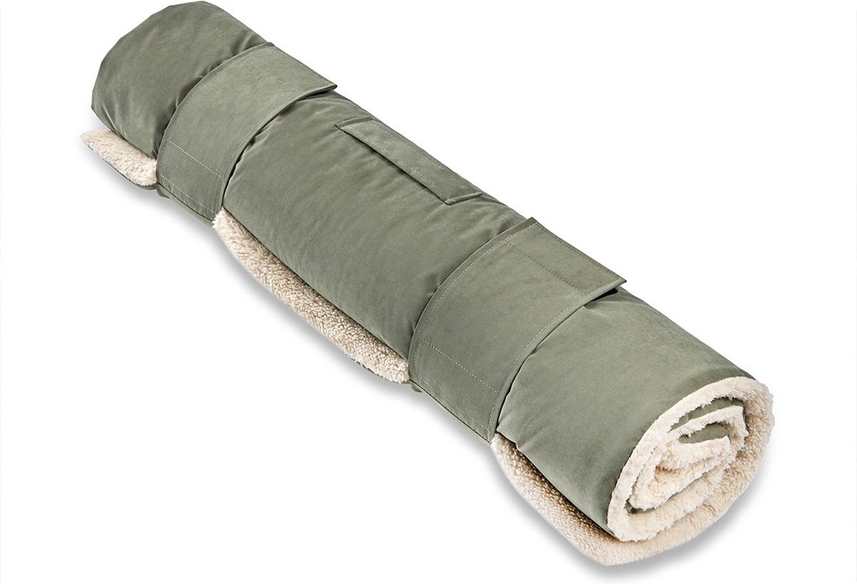Wolters Vagabund Reisedecke 100x70cm moos-grün