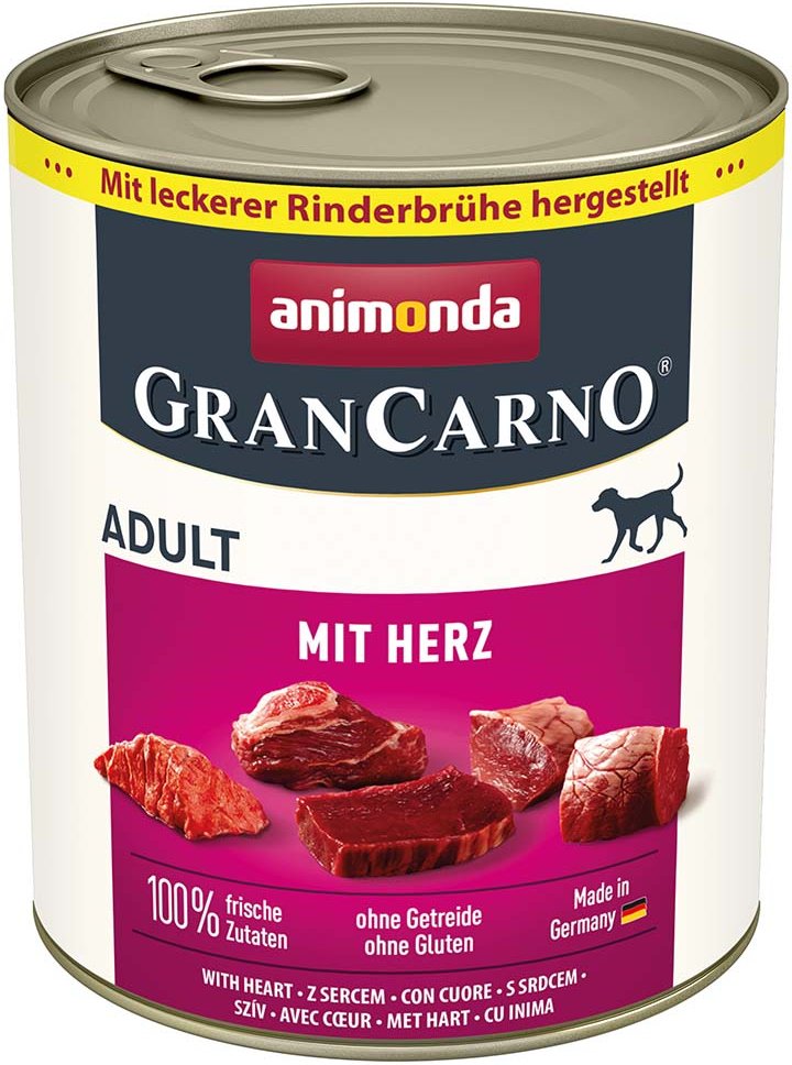 animonda GranCarno Adult mit Herz 6x800g