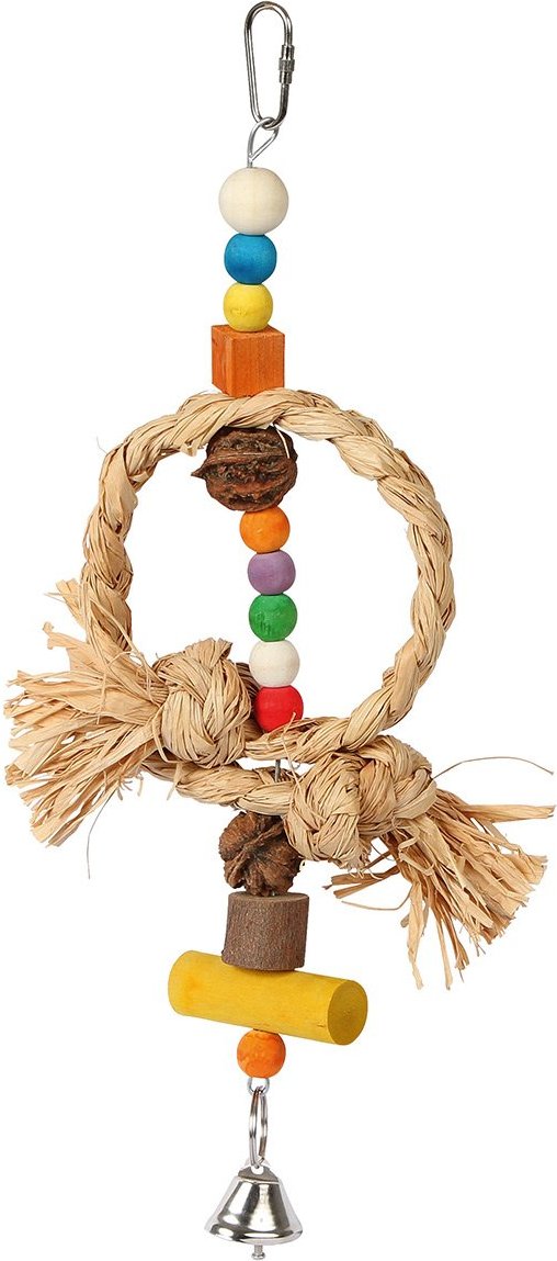 Thumbnail - Kerbl Vogelspielzeug Nature mit Glocke und Bast