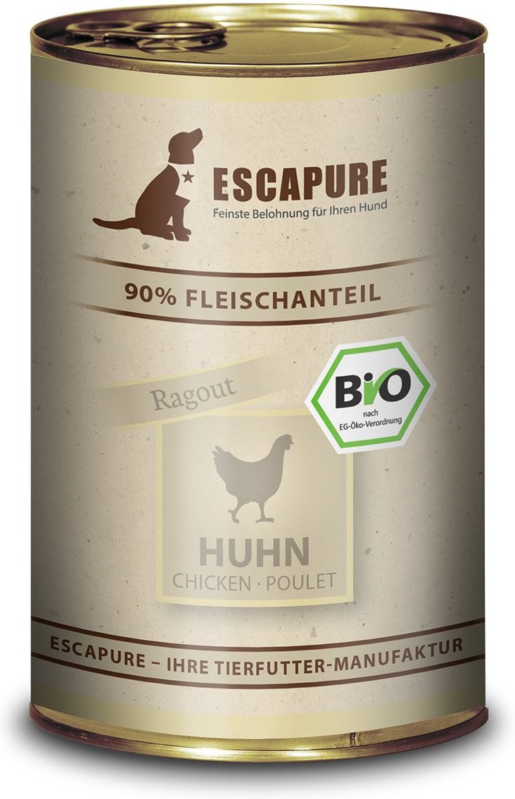 ESCAPURE BIO Huhn Ragout 6x400g