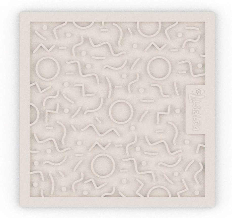 District 70 QUEST Schleckmatte Merengue 20x20 cm