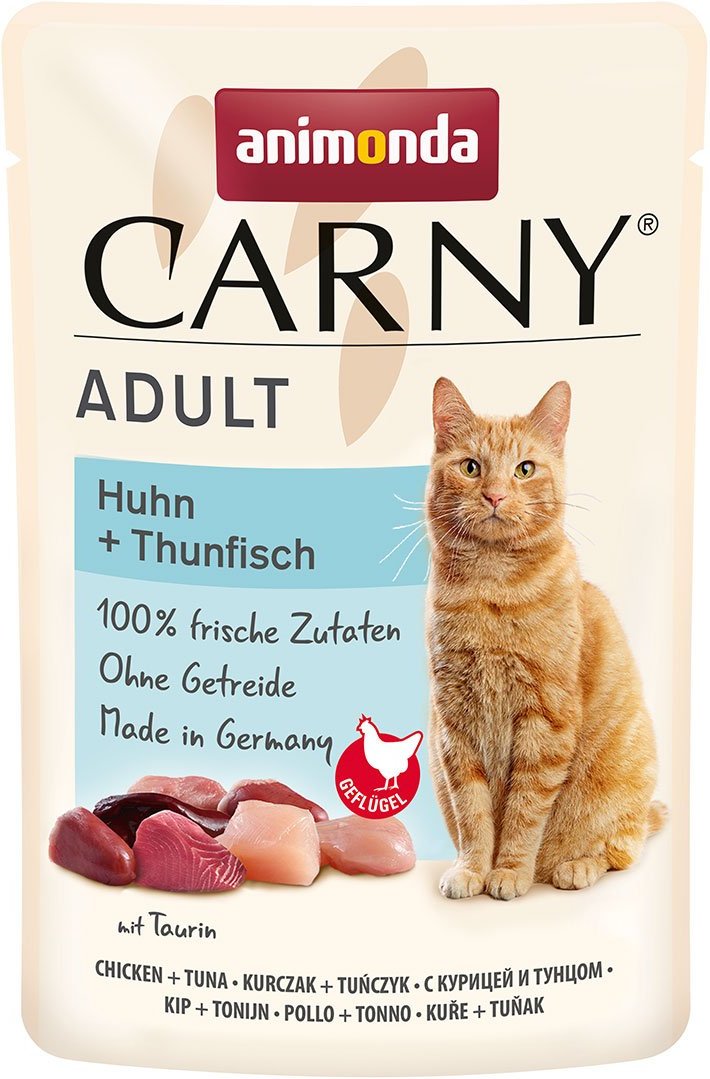 animonda Carny Adult Huhn + Thunfisch 12x85g