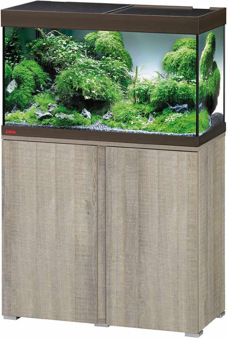 Eheim Vivaline Komplettaquarium mit LED 126 Liter pinie/bronze