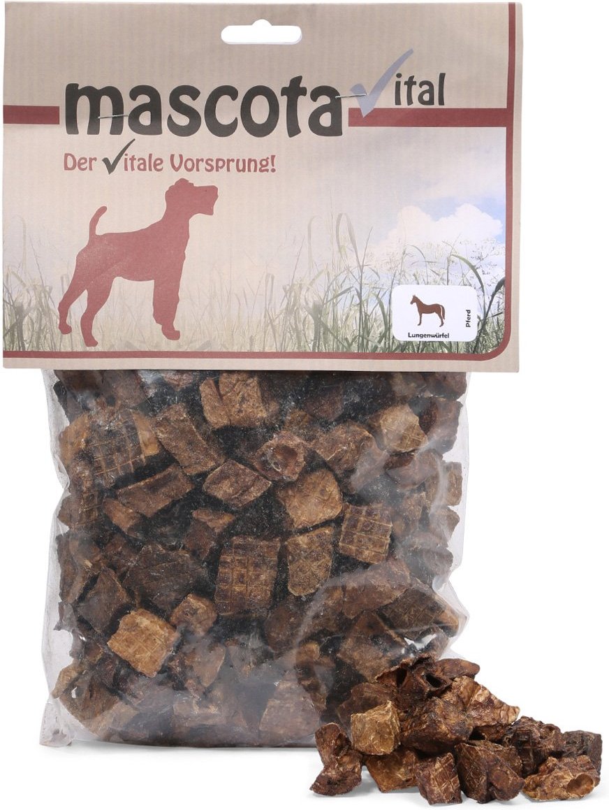 Thumbnail - Mascota vital Pferde-Lungenwürfel 200g