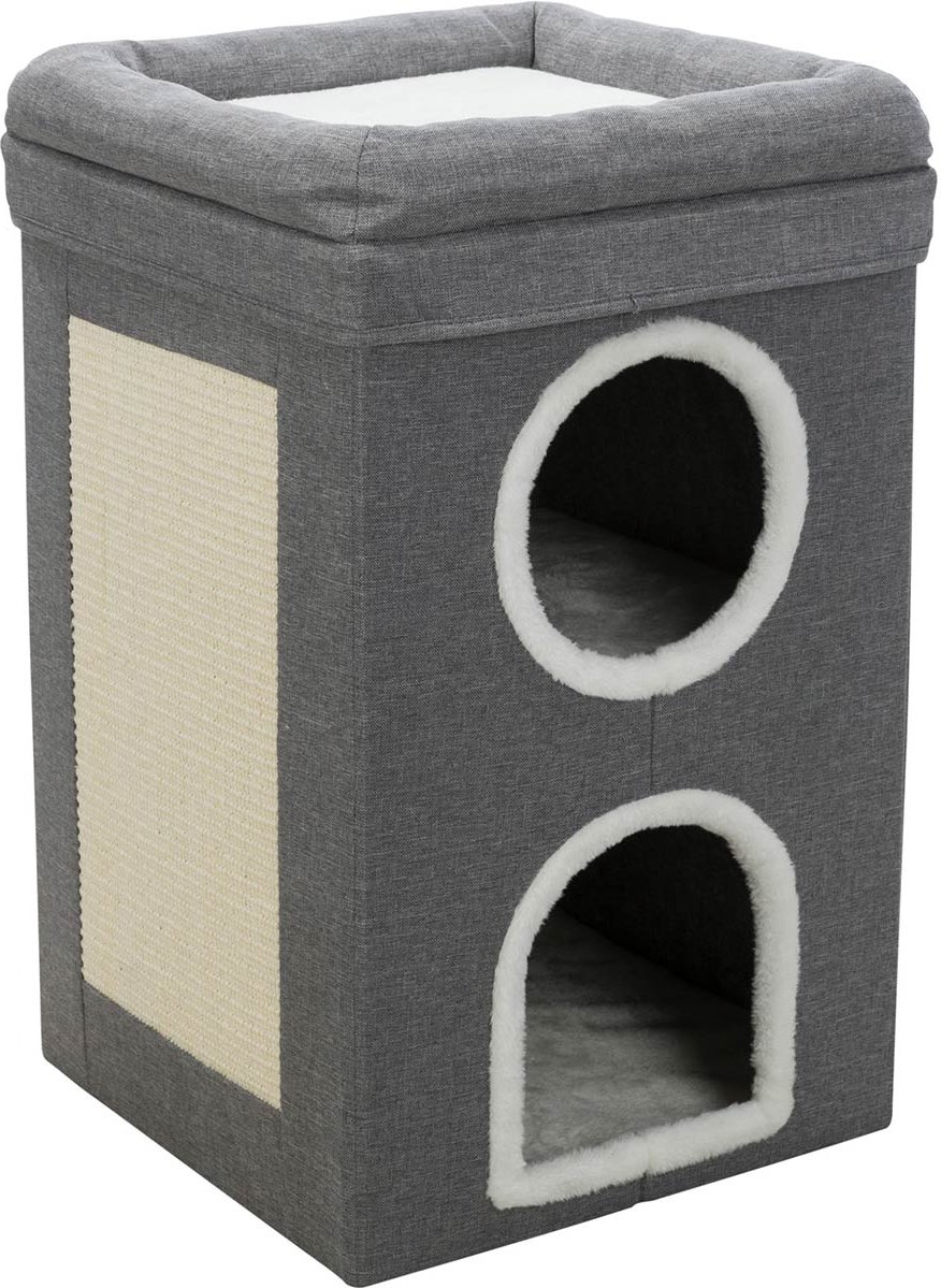 Trixie Cat Tower Saul grau 64cm