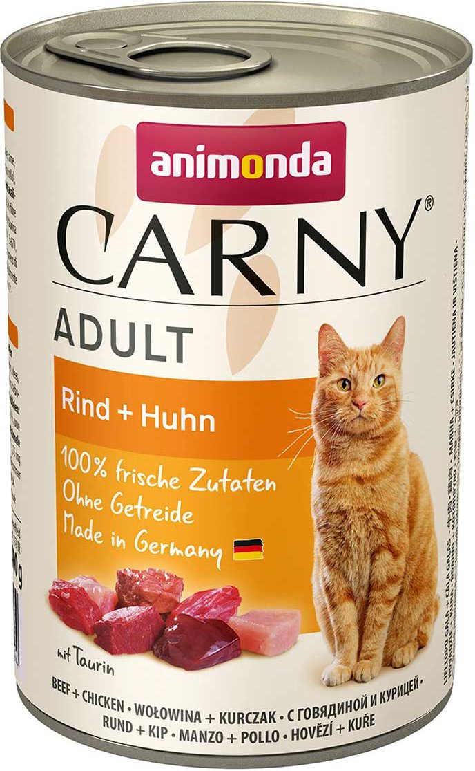 animonda Carny Adult Rind und Huhn 6x400g