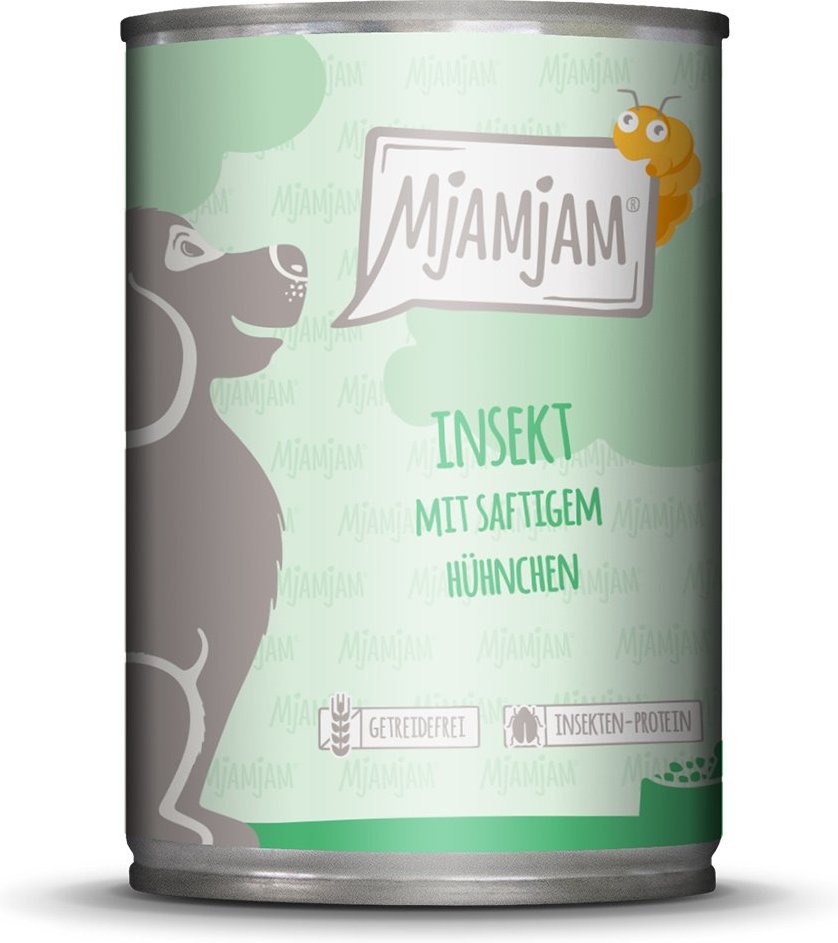 MjAMjAM Insekt mit saftigem Hühnchen 6x400g