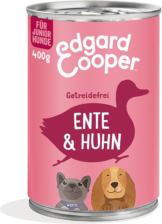 Edgard & Cooper Junior Ente & Huhn 6x400g