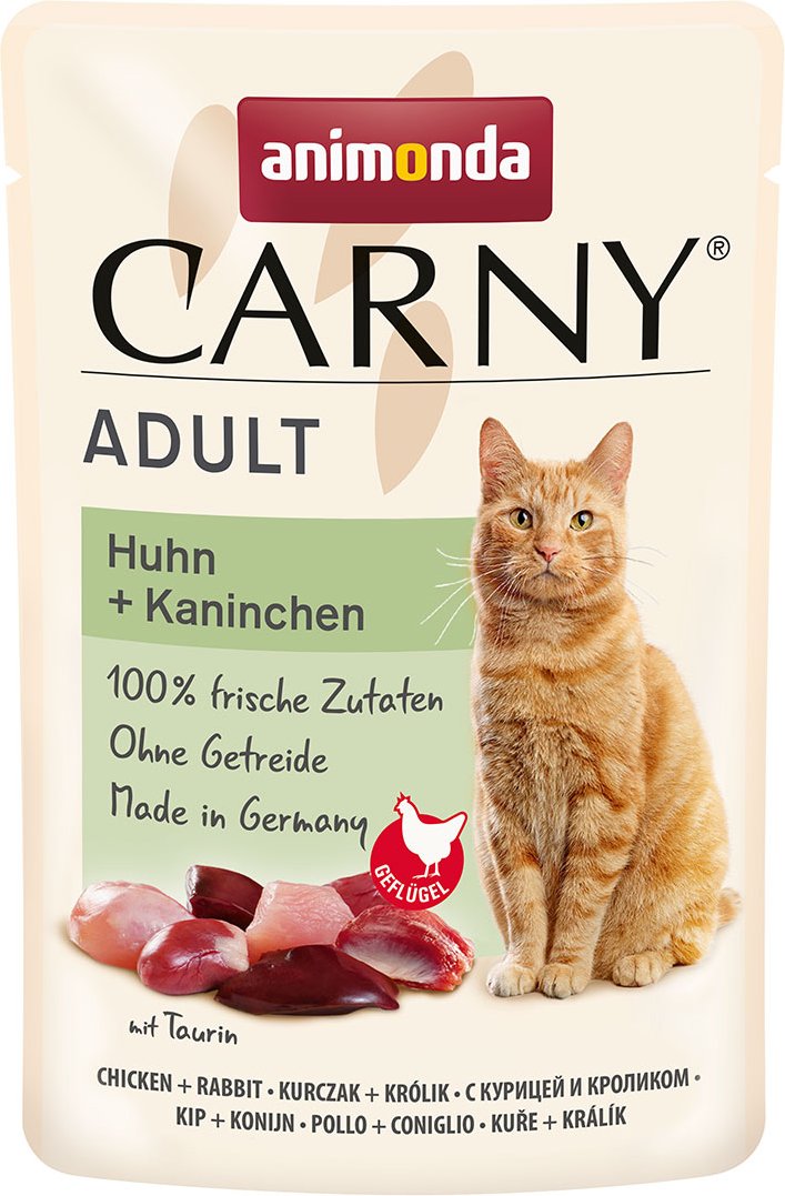 animonda Carny Adult Huhn + Kaninchen 12x85g