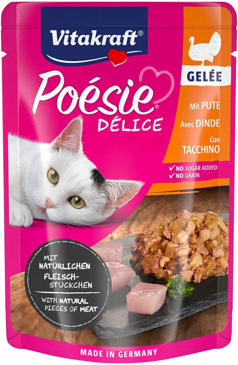 Vitakraft Poésie Délice Pute in Gelée 23x85g