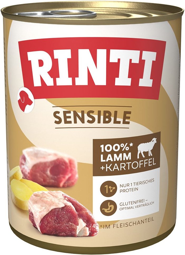 Rinti Sensible Lamm & Kartoffel 12x800g
