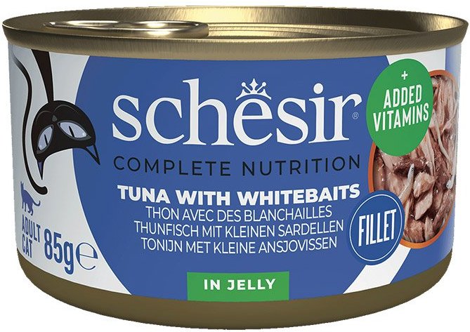 Schesir Cat Complete Thunfisch mit Sardellen in Jelly 12x85 g