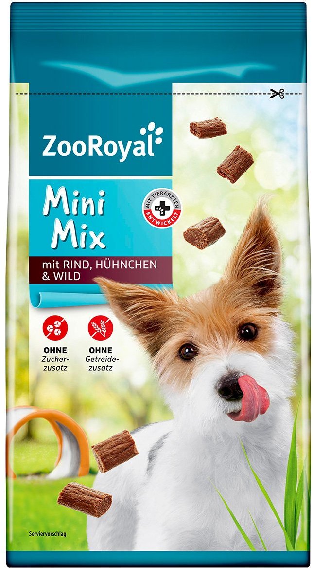 ZooRoyal Mini Mix mit Rind, Geflügel & Wild 60g