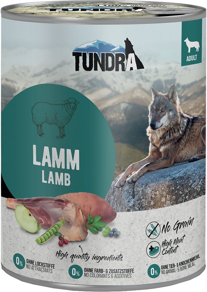 Tundra Dog Lamm 12x800g