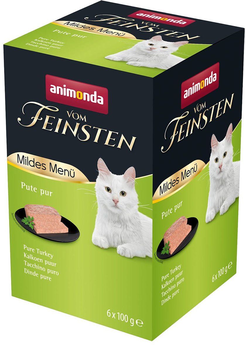 animonda vom Feinsten Adult Mildes Menü Pute pur 32x100g