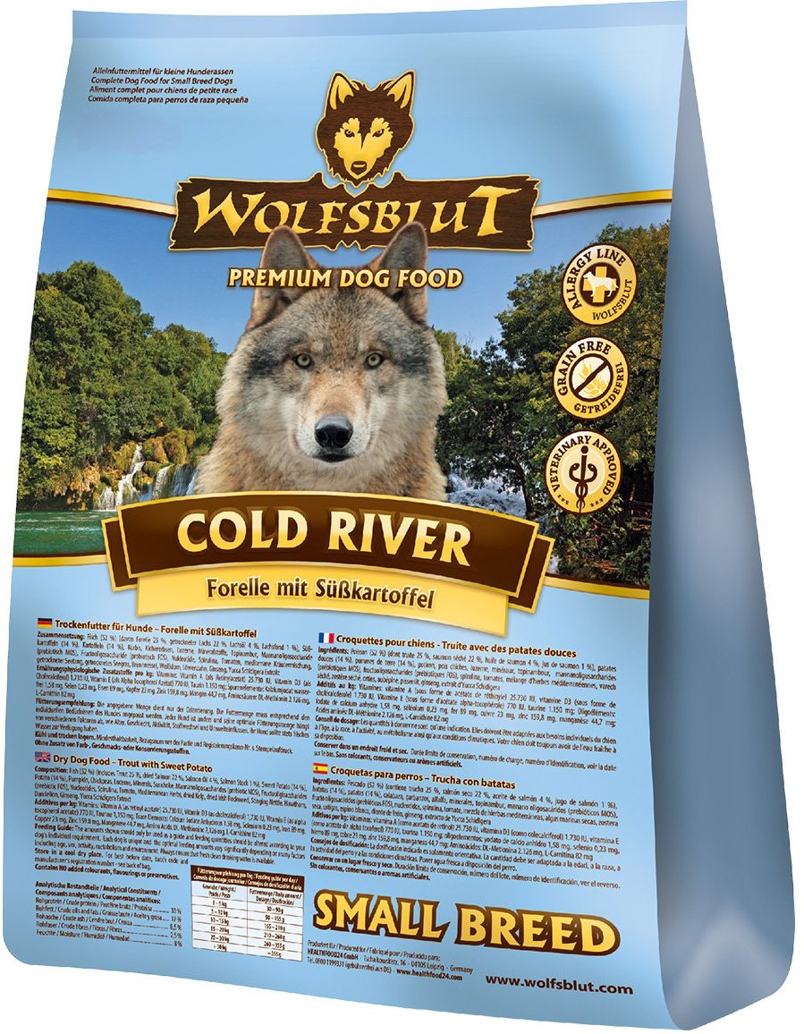 Wolfsblut Cold River Small Breed 2kg