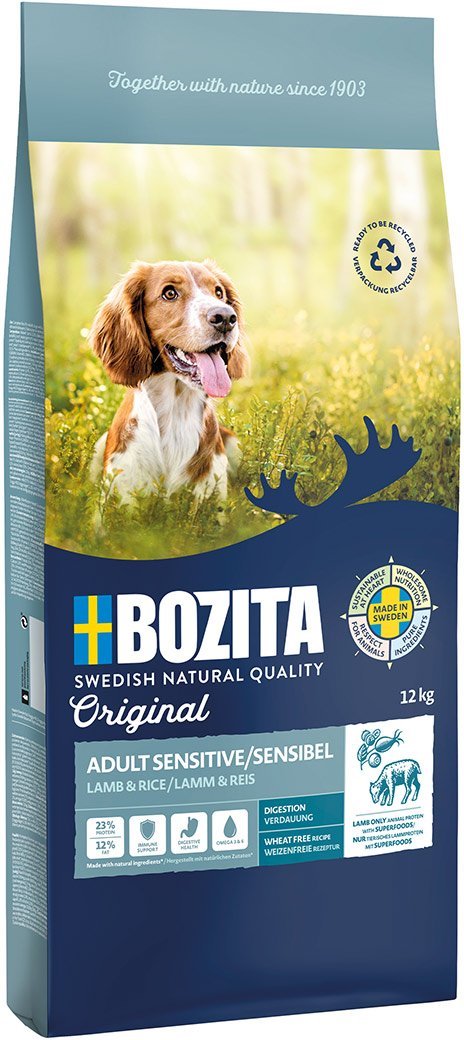 Bozita Original Adult Sensitive Digestion mit Lamm 12kg